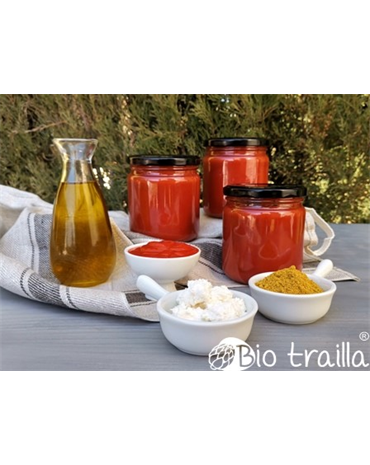 Salsa de Tomate con queso Ricotta ECO Bio trailla